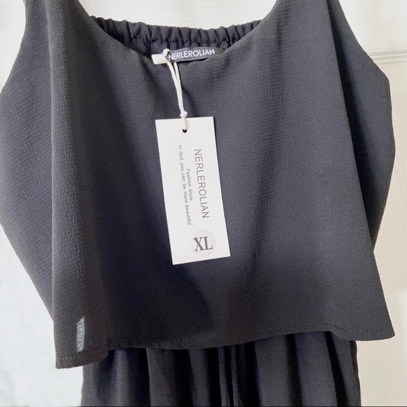 NWT Black Midi Dress - Picture 11 of 14